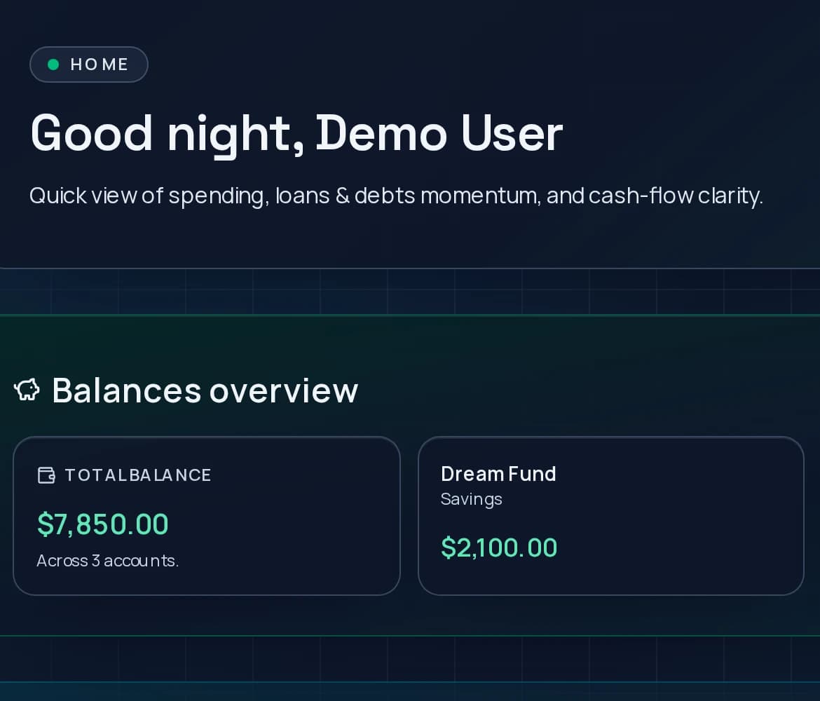 Screenshot of Broke But Optimistic